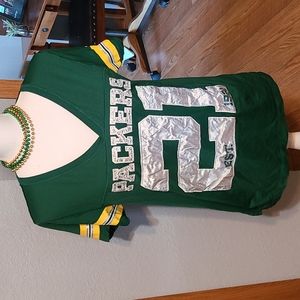 Green Bay Packers Top,  sz M, PINK